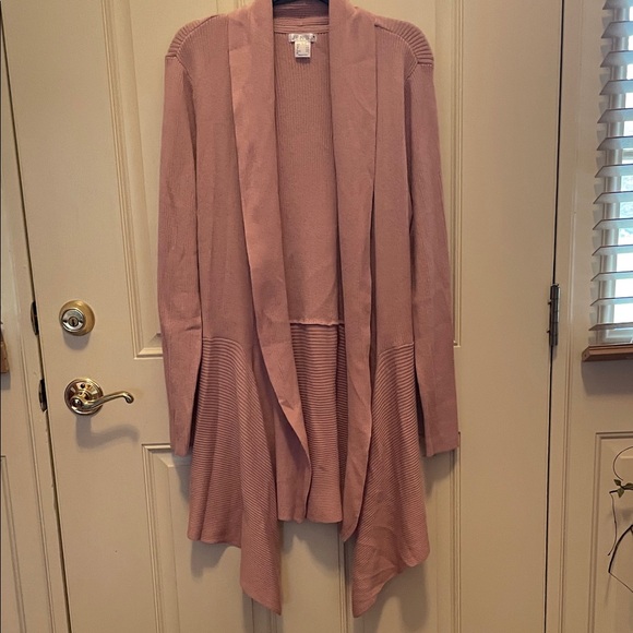 Never Worn VENUS Blush Draped Cardigan - Picture 1 of 3